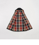 クレストブリッジチェックリバーシブルダンボールコーディガン