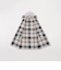 クレストブリッジチェックリバーシブルダンボールコーディガン