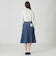 【BLUE LABEL DENIM】フレアスカート