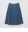 【BLUE LABEL DENIM】フレアスカート