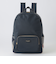 パーシャルクレストブリッジチェックナイロンバックパック