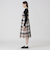 クレストブリッジチェックライトクロッシングツイルキャミソールドレス