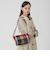 クレストブリッジチェックPVCミニショルダー
