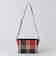 クレストブリッジチェックPVCミニショルダー