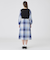 クレストブリッジチェックラップ風スカート