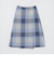 クレストブリッジチェックラップ風スカート