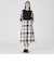 クレストブリッジチェックラップ風スカート