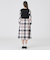 クレストブリッジチェックラップ風スカート