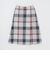 クレストブリッジチェックラップ風スカート