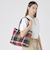 クレストブリッジチェックPVCトート