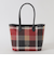 クレストブリッジチェックPVCトート
