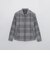 シャドーチェックカラミライダースブルゾン