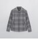 シャドーチェックカラミライダースブルゾン