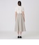 ポリレーヨンブロードトレンチスカート