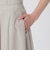 ポリレーヨンブロードトレンチスカート