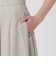 ポリレーヨンブロードトレンチスカート