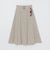 ポリレーヨンブロードトレンチスカート