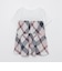 クレストブリッジチェックティアードコンビTシャツ