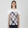 クレストブリッジチェックティアードコンビTシャツ