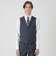 【一部店舗限定】Zegna TRAVELLER ネイビーピンヘッドスリーピーススーツ