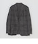 シャドーチェックカラミジャケット