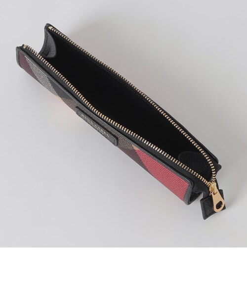 WEB限定】クレストブリッジチェックPVCペンケース｜ブルーレーベル