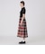 クレストブリッジチェックシアーボイルコンビドレス