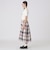 クレストブリッジチェックシアーボイルコンビドレス