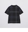 【BLACK lab.】ブリーズメッシュクレストブリッジチェックTシャツ