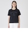 【UVカット】【接触冷感】【防透け】プレーティングシルケット天竺グラフィックロゴTシャツ