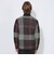 【WEB限定】クレストブリッジチェックメッシュニットカーディガン