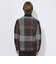 【WEB限定】クレストブリッジチェックメッシュニットカーディガン