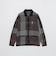 【WEB限定】クレストブリッジチェックメッシュニットカーディガン