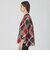 【一部店舗限定】クレストブリッジチェックブラウス