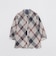 【一部店舗限定】クレストブリッジチェックブラウス