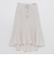 ツイルストレッチイレギュラーヘムスカート