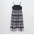 【SWEETコラボ】クレストブリッジチェックチュールプリントドレスセット