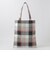 クレストブリッジチェックブリティッシュグラフィックトート