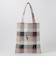 クレストブリッジチェックブリティッシュグラフィックトート