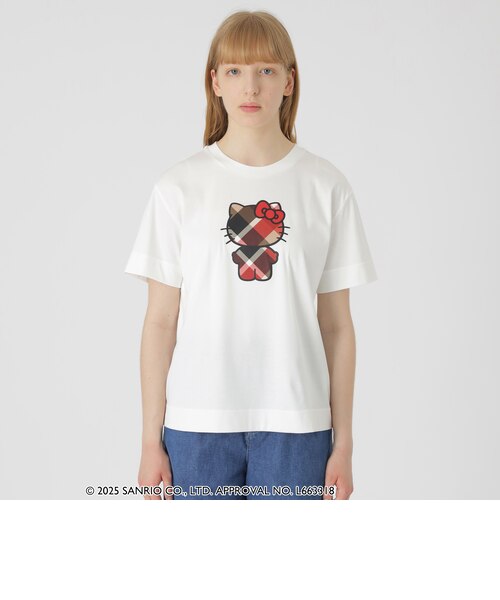 ハローキティコラボ】グラフィックTシャツ｜ブルーレーベルブラック