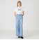 【BLUE LABEL DENIM】【接触冷感】ワイドパンツ