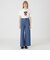 【BLUE LABEL DENIM】【接触冷感】ワイドパンツ