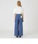 【BLUE LABEL DENIM】【接触冷感】ワイドパンツ