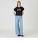 【ハローキティコラボ】ロゴグラフィックTシャツ