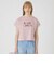 【ハローキティコラボ】ロゴグラフィックTシャツ