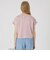 【ハローキティコラボ】ロゴグラフィックTシャツ
