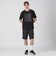 【WEB・一部店舗限定】【BLACK lab.×Admiral】メッシュジャカードロゴショーツ