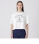 プレーティングシルケットスムースグラフィックロゴTシャツ