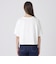 プレーティングシルケットスムースグラフィックロゴTシャツ