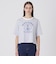 プレーティングシルケットスムースグラフィックロゴTシャツ